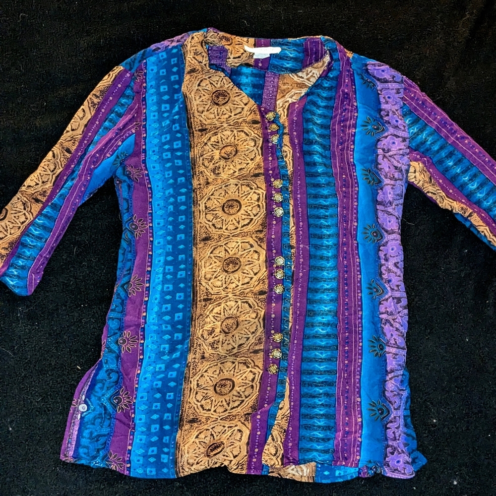 Boho multicolor shirt
